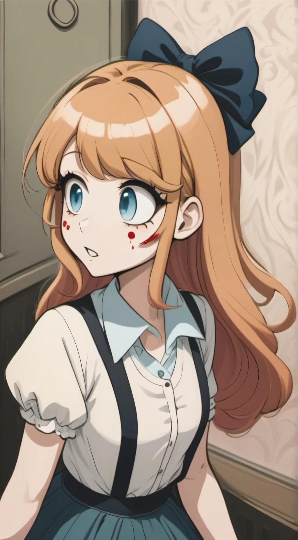 ai character: Elizabeth afton  background