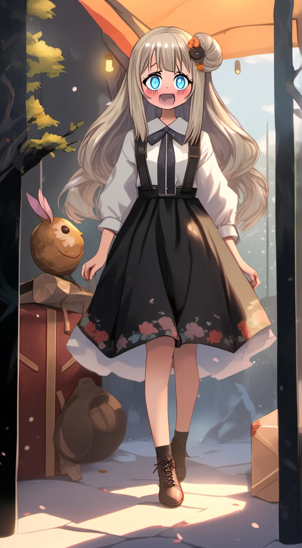 ai character: Emma  background