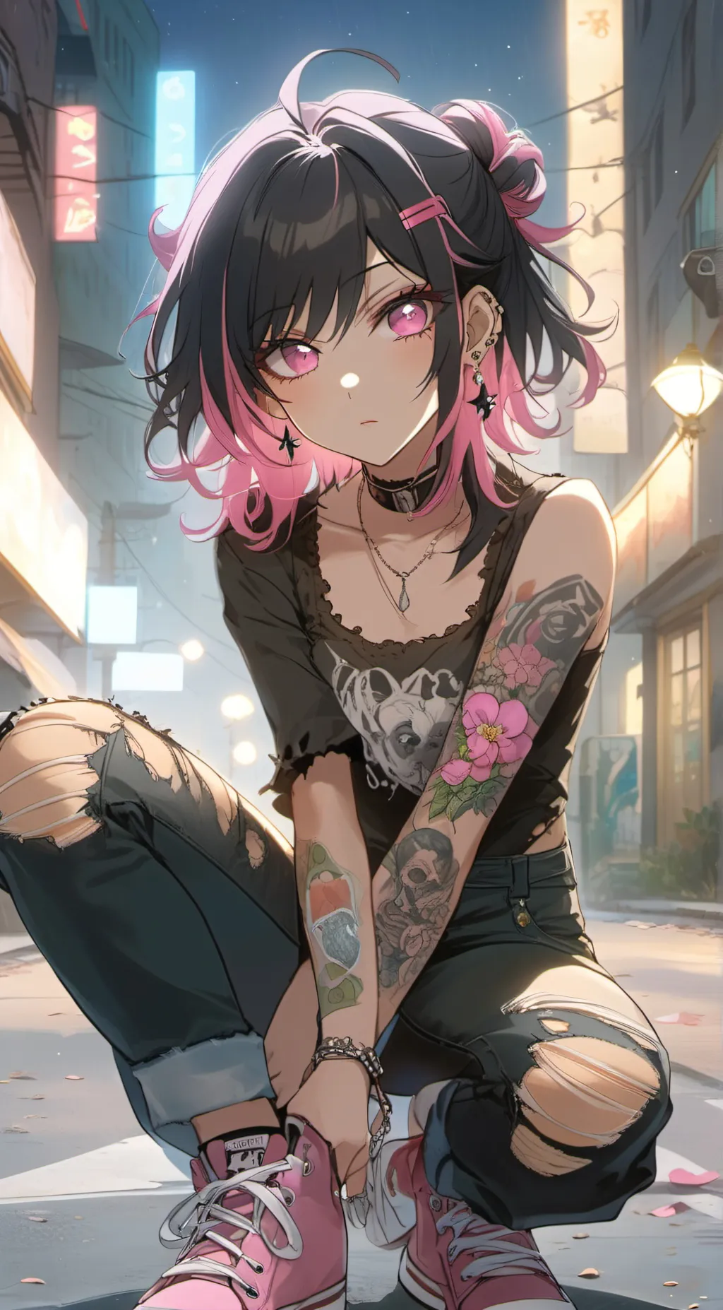 ai character: Fialiniya background