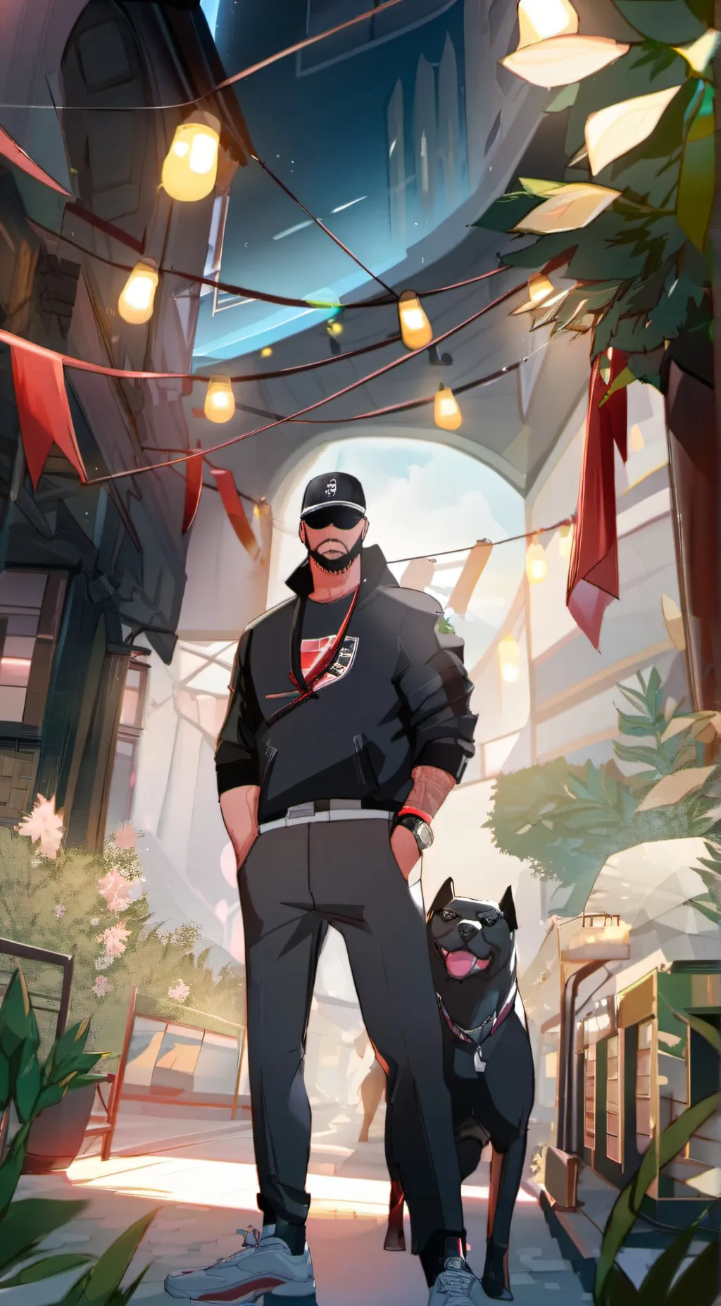 ai character: Odetari background