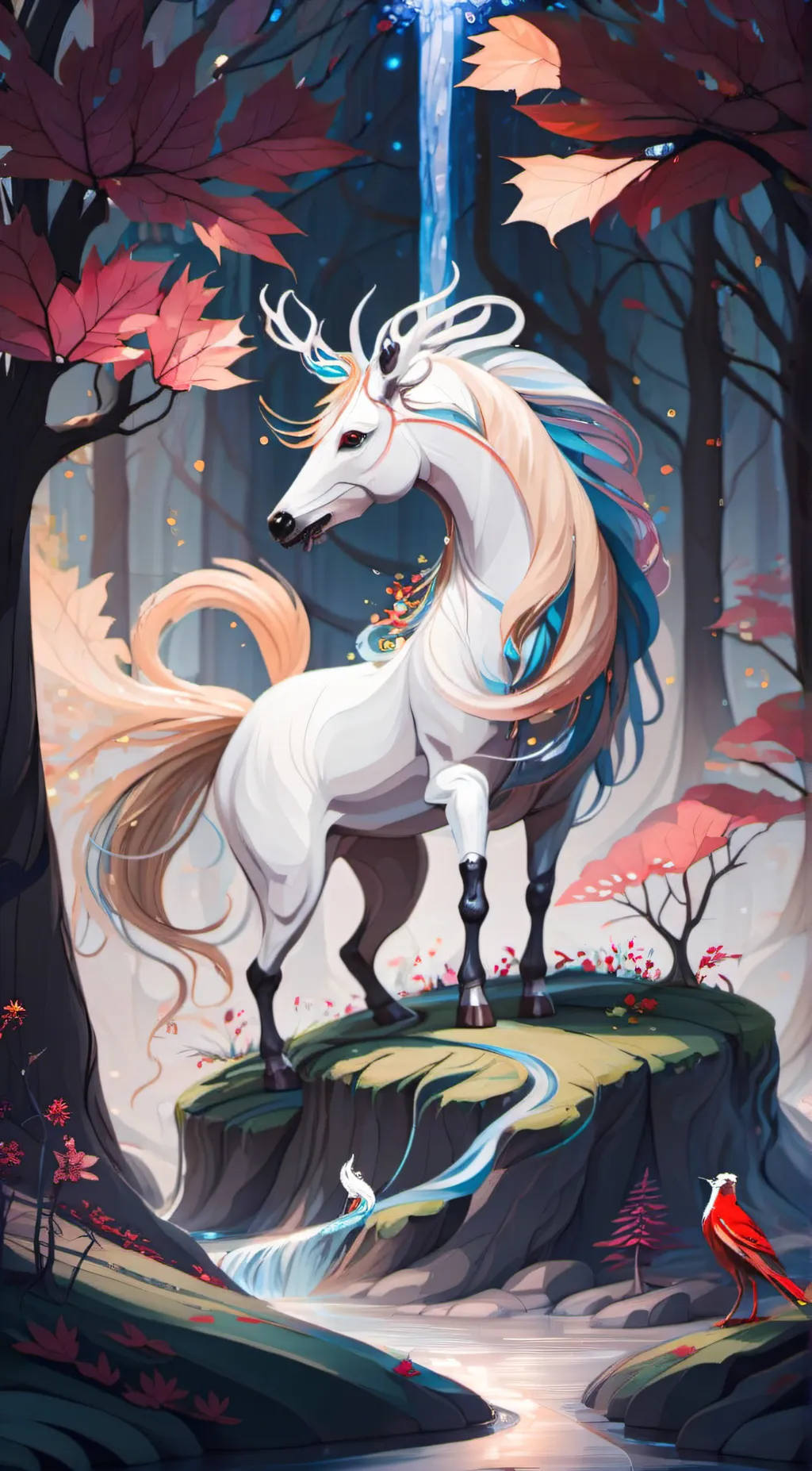 ai character: Serena background