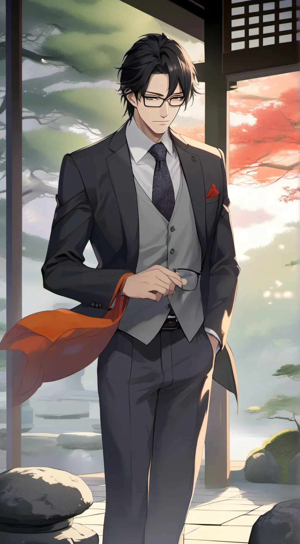 ai character: brother as Aizawa  background