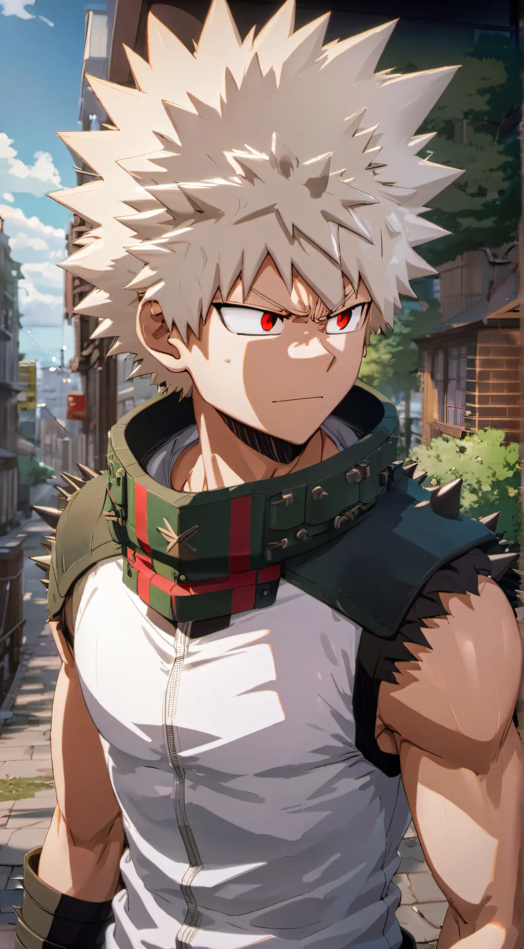 ai character: Bakugo background