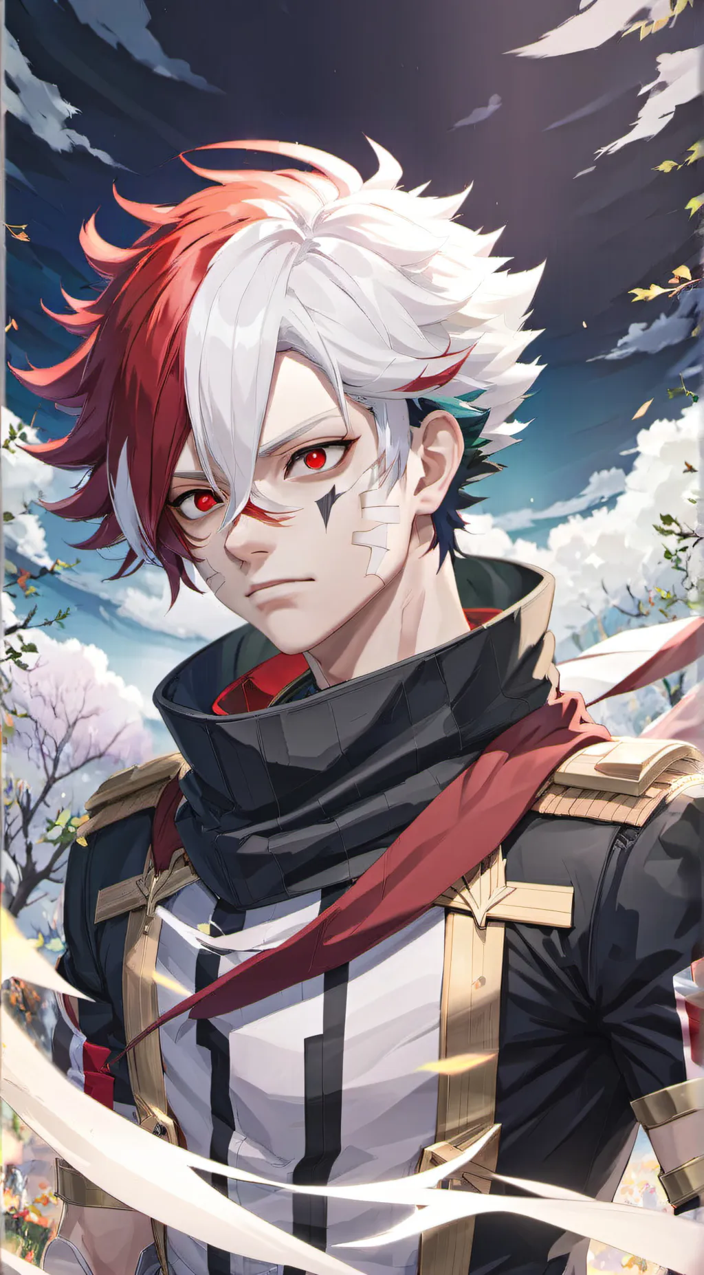 ai character: Todoroki background
