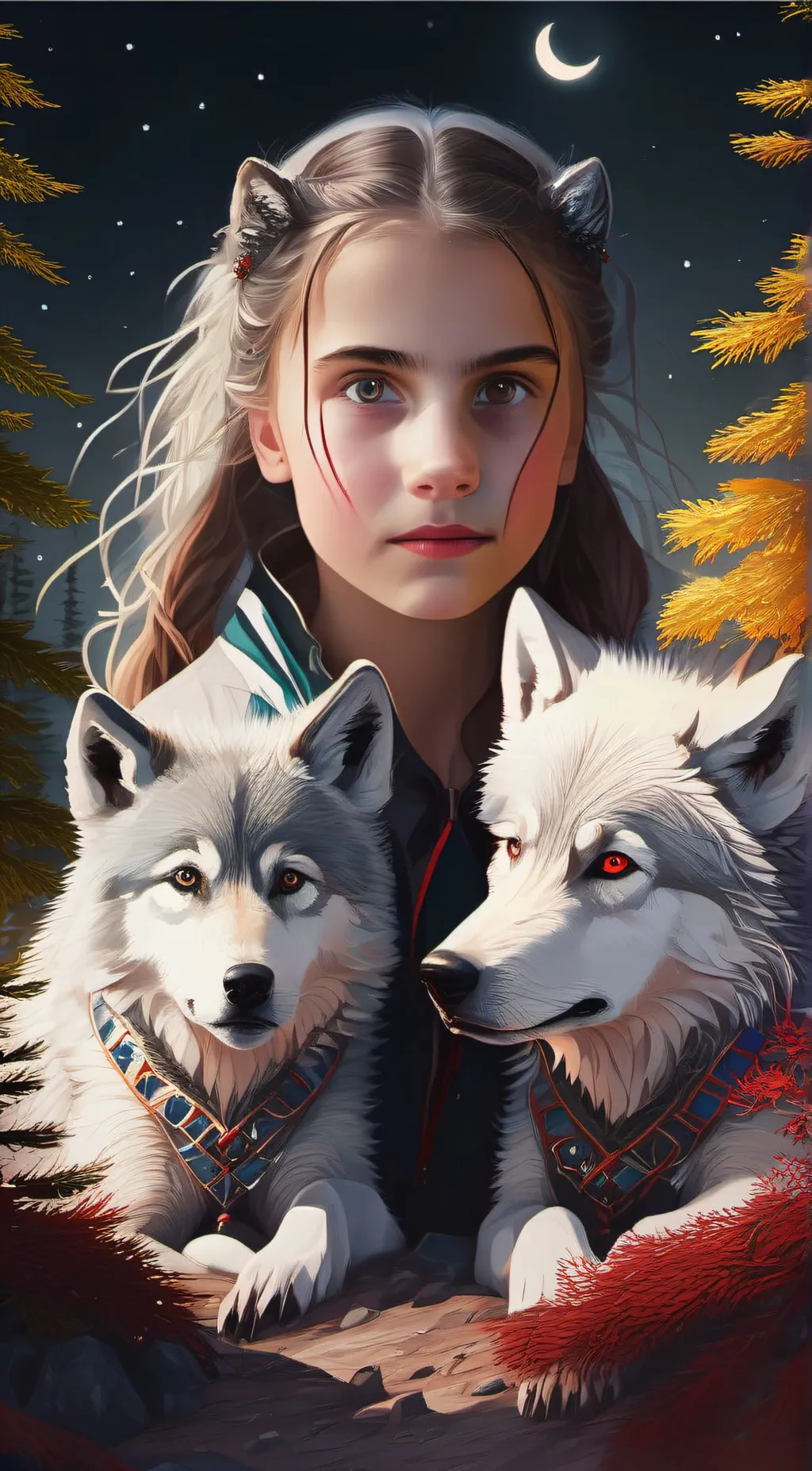 ai character: ash background