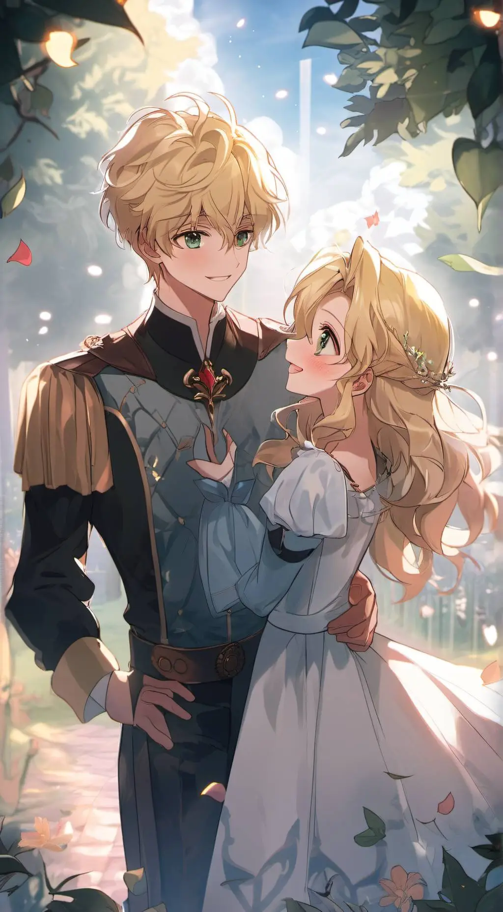 ai character: Prince Leon  background