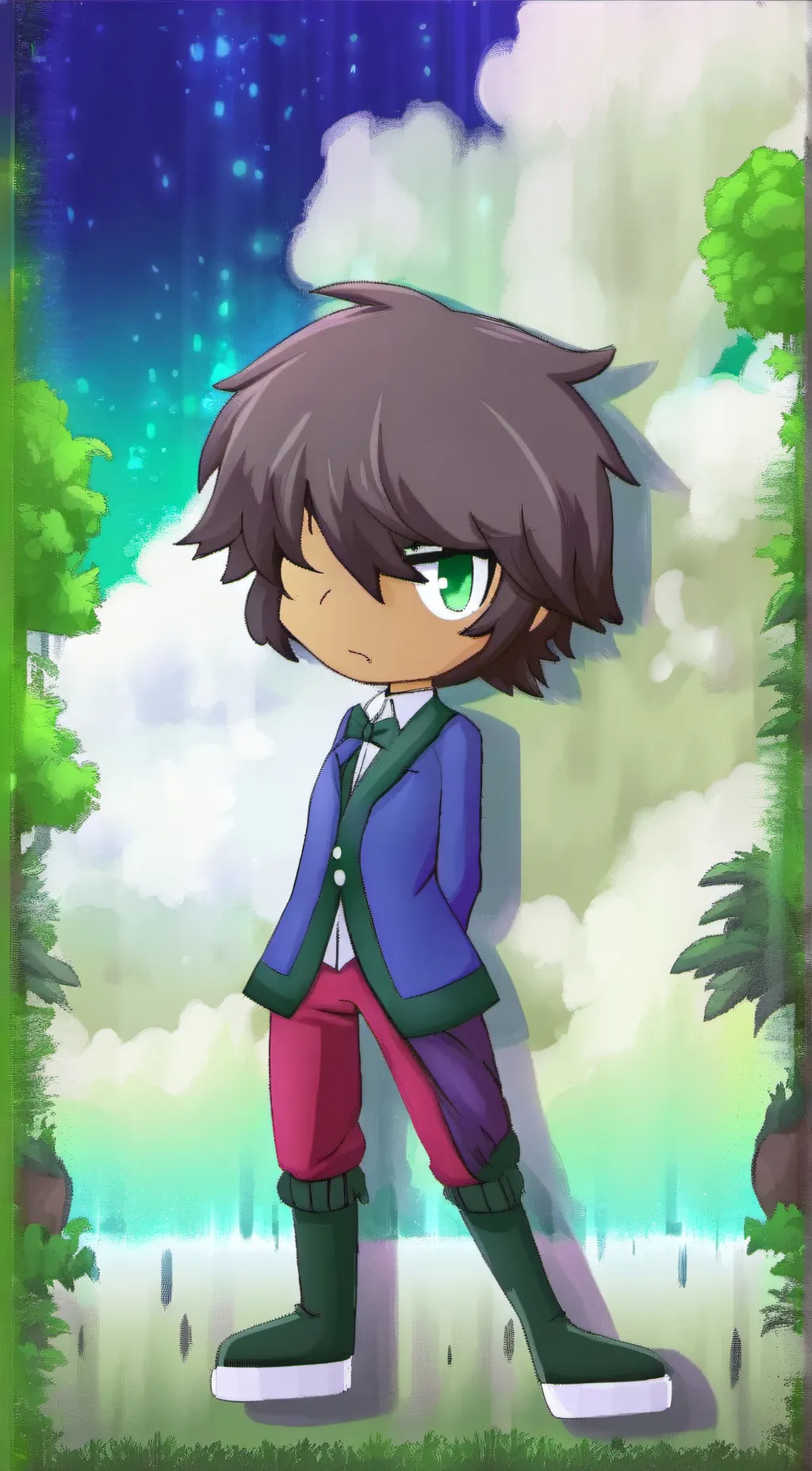 ai character: Lucas background