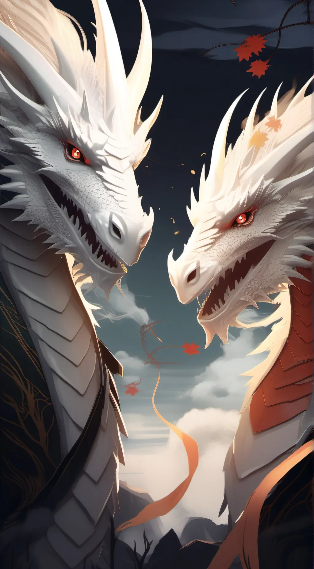 ai character: Ryujin & Vasuki background