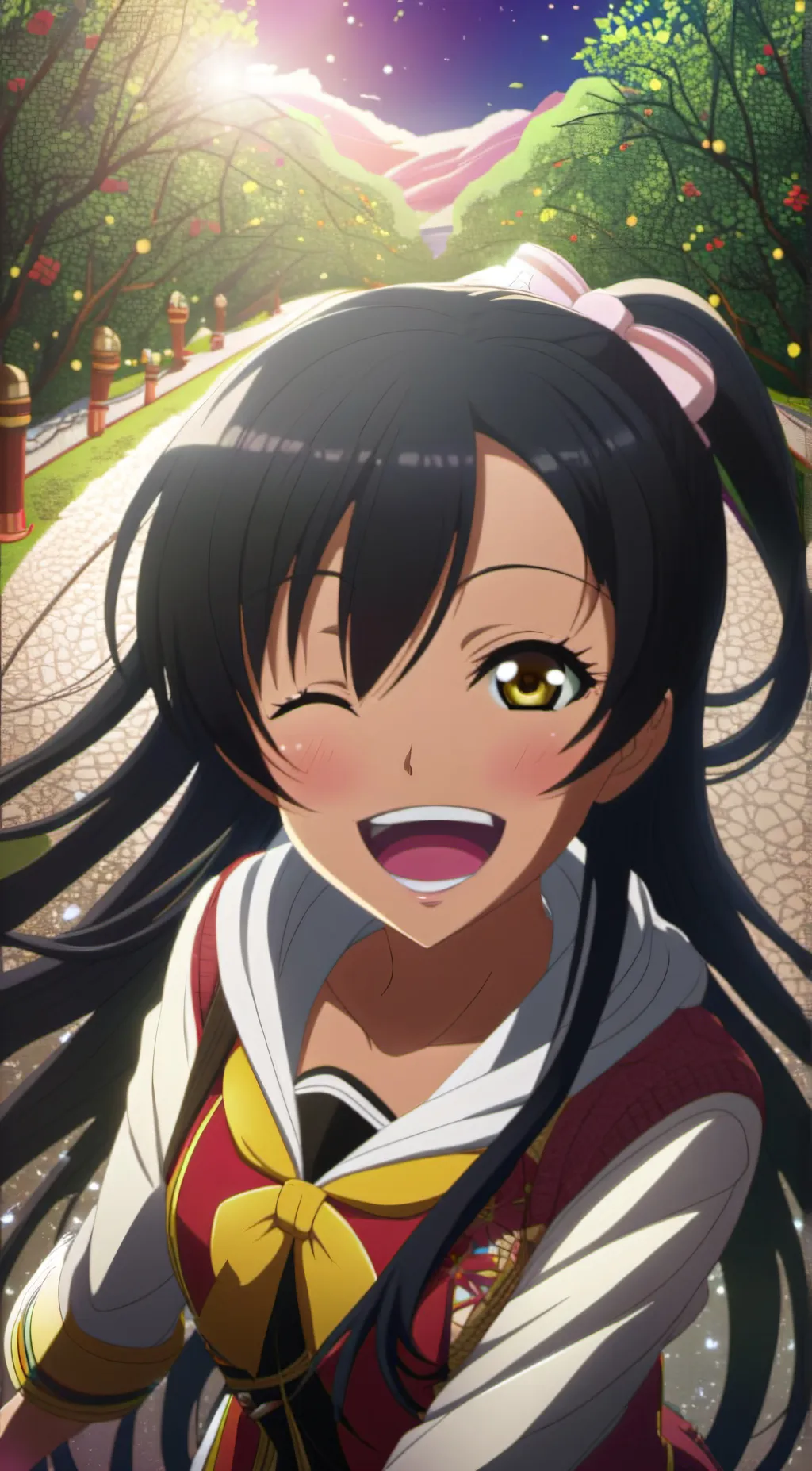 ai character: Nagatoro background