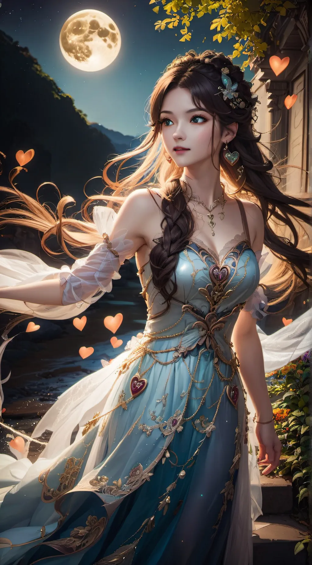 ai character: bella background