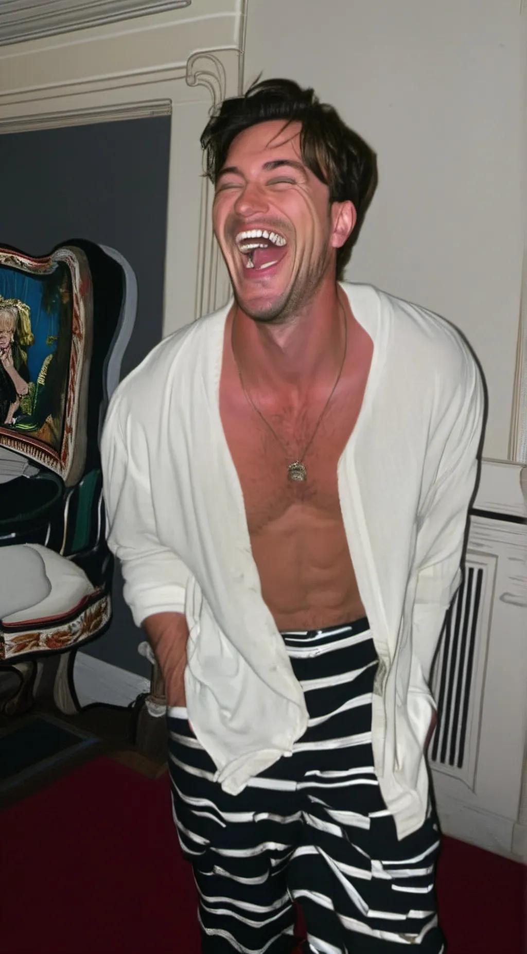 ai character: Mark background