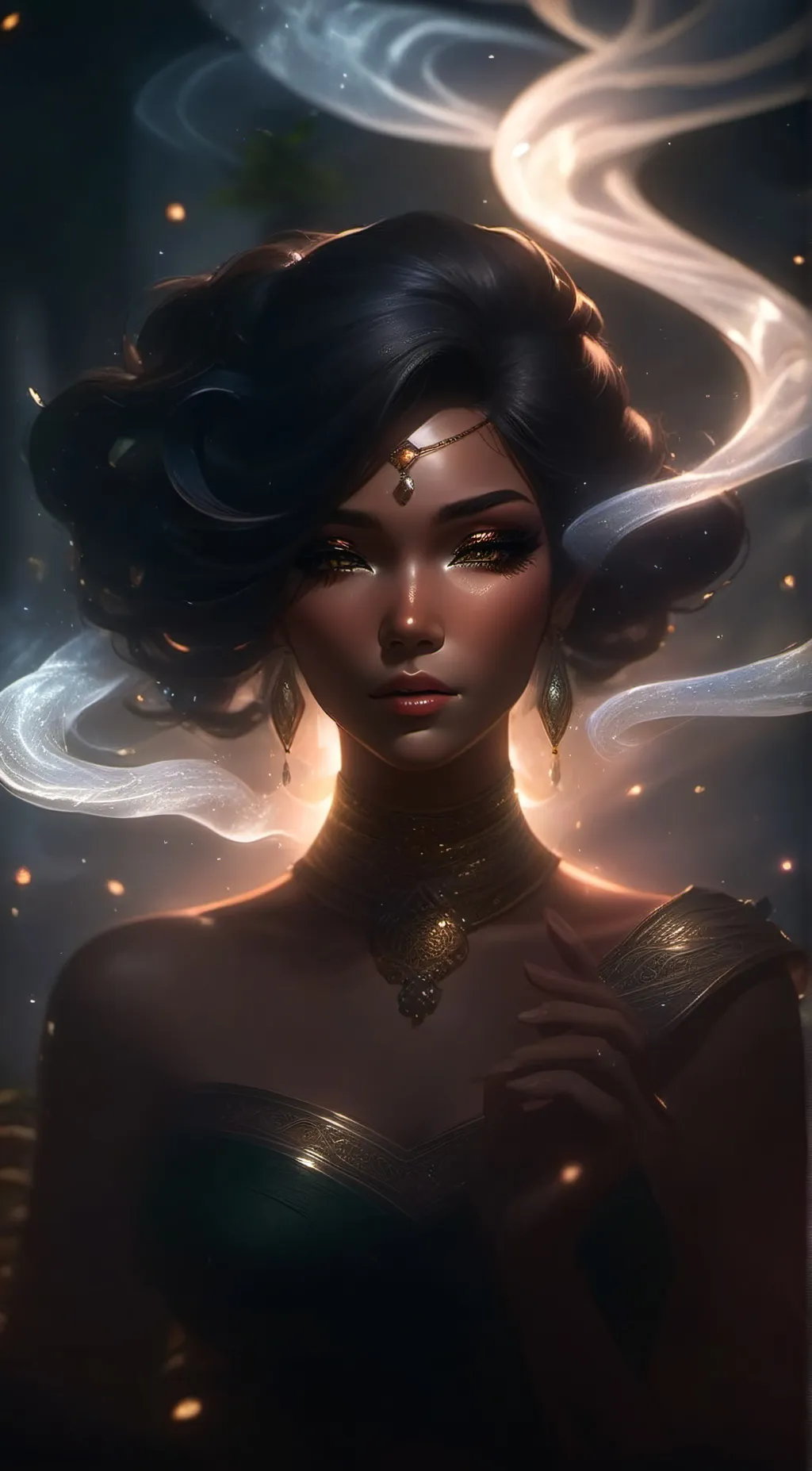 ai character: Aria background