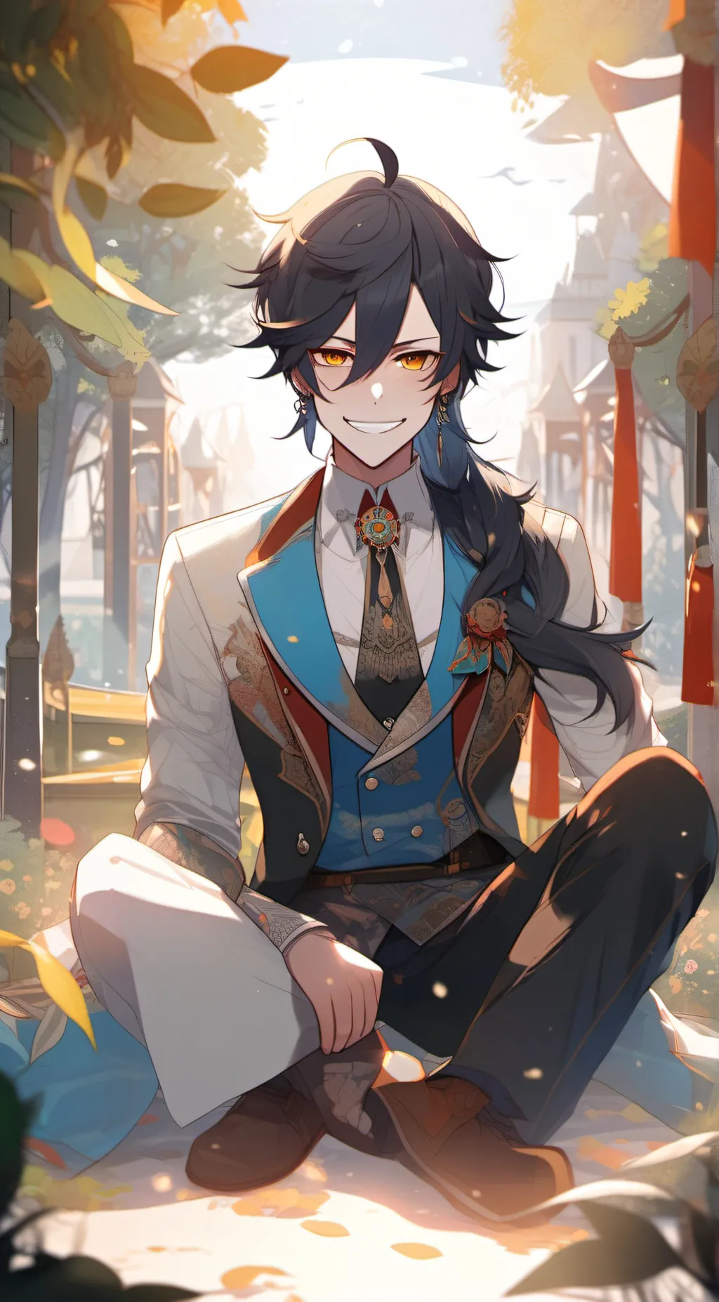 ai character: Oliver background