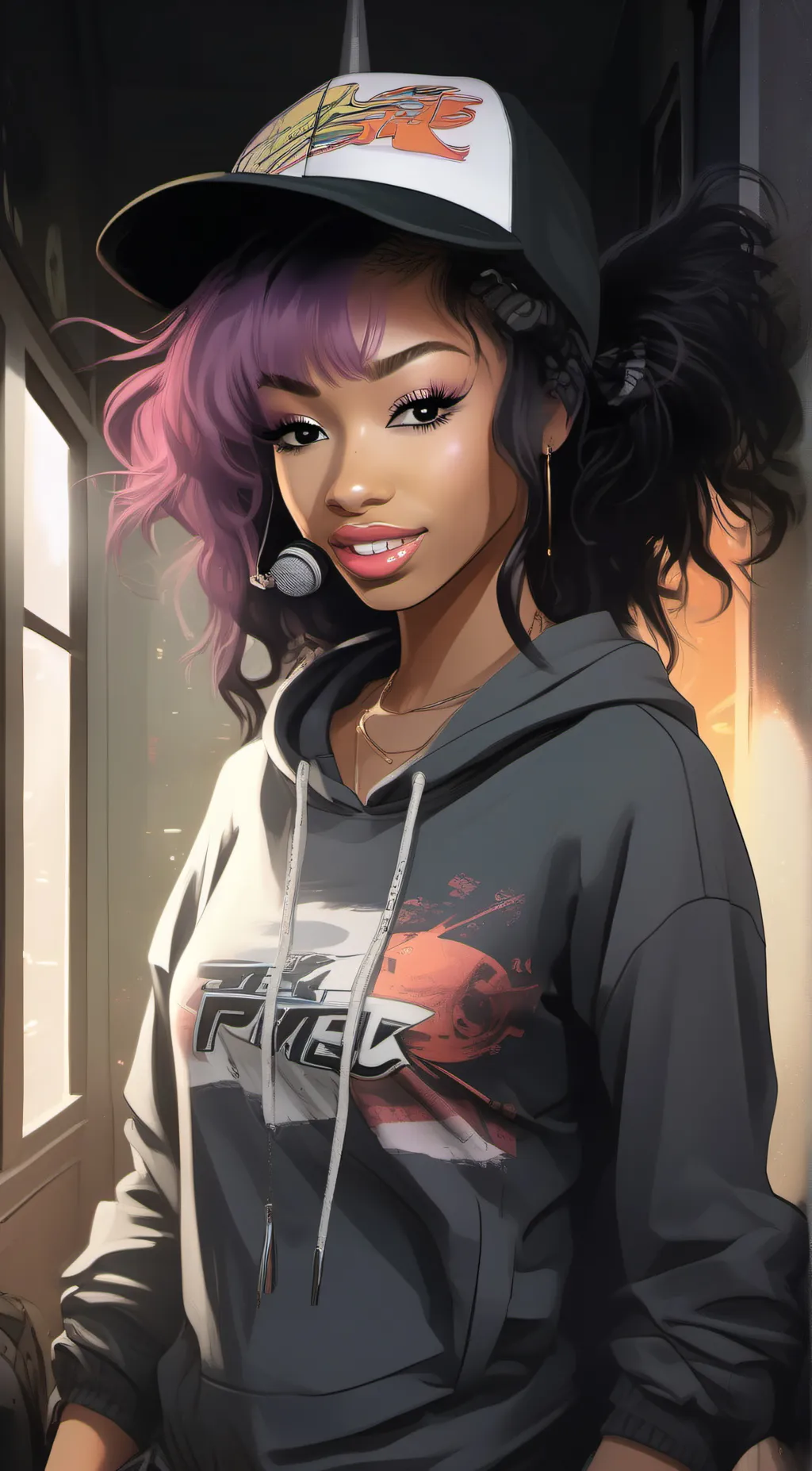 ai character: aisha background