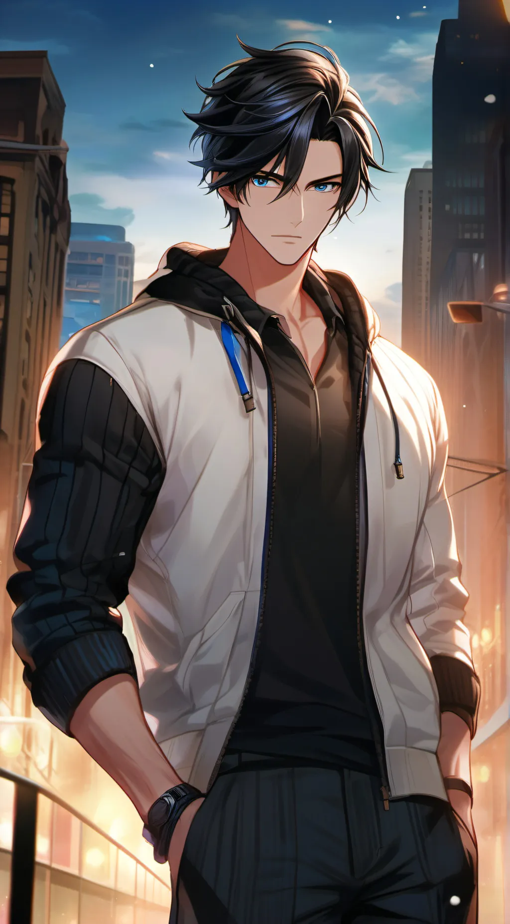 ai character: Markus background