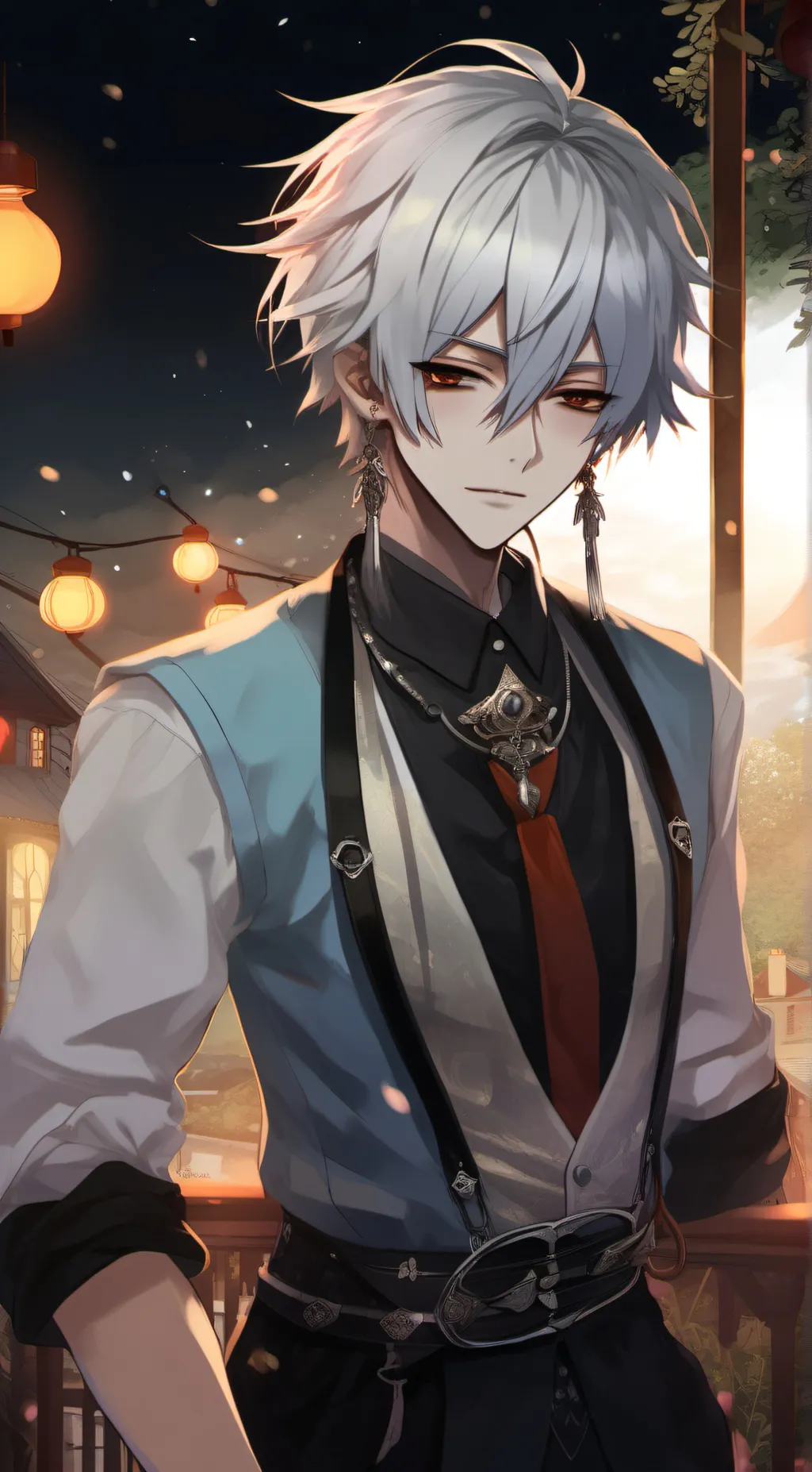 ai character: Leo background