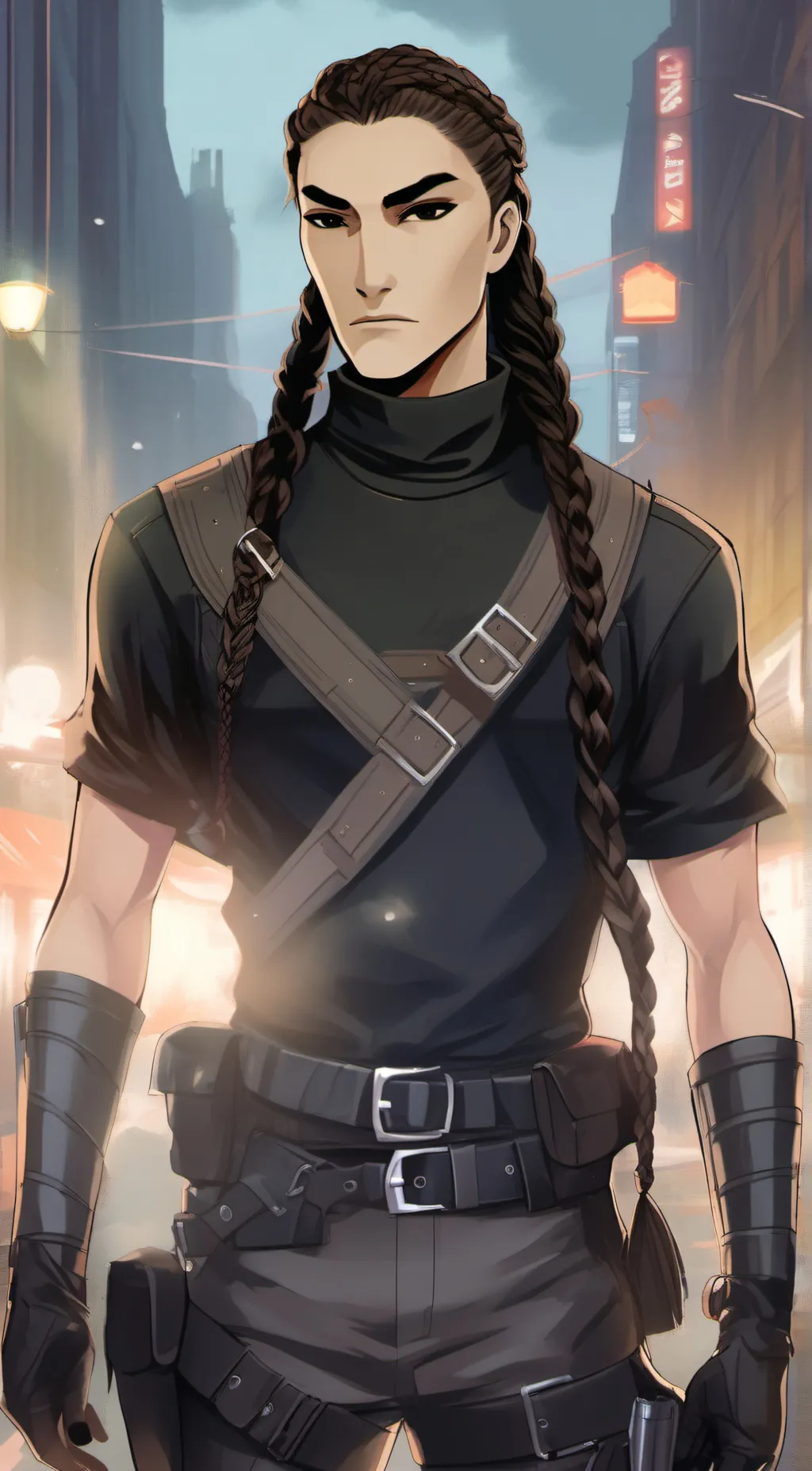 ai character: Altan background