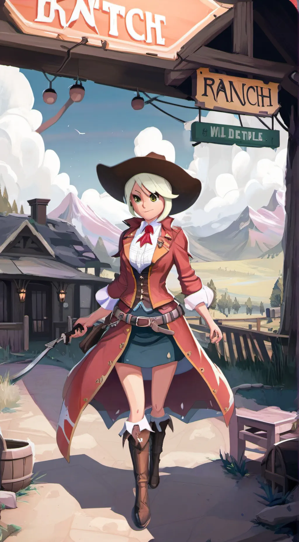 ai character: Beatrix LeBeau background