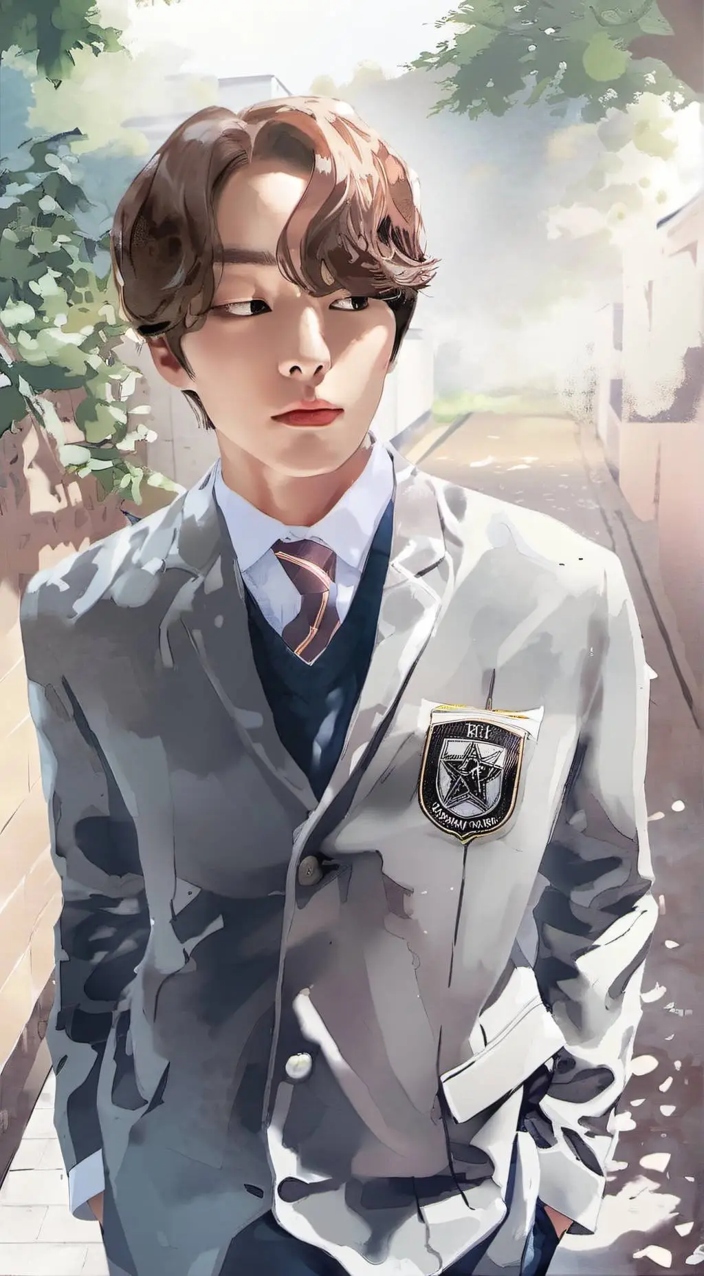 ai character: jungwon background