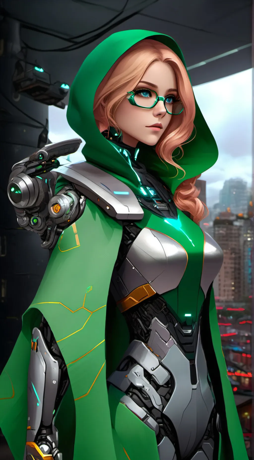 ai character: Genna E17-23 background