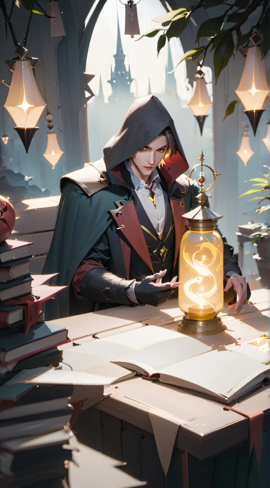 ai character: Lucas background