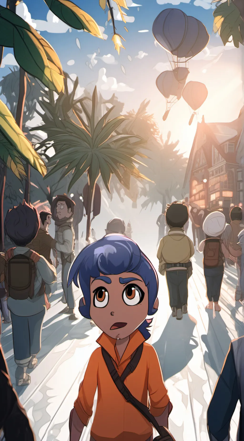 ai character: Cat nap background