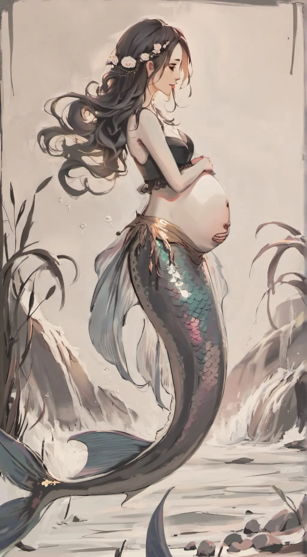 ai character: Lily background