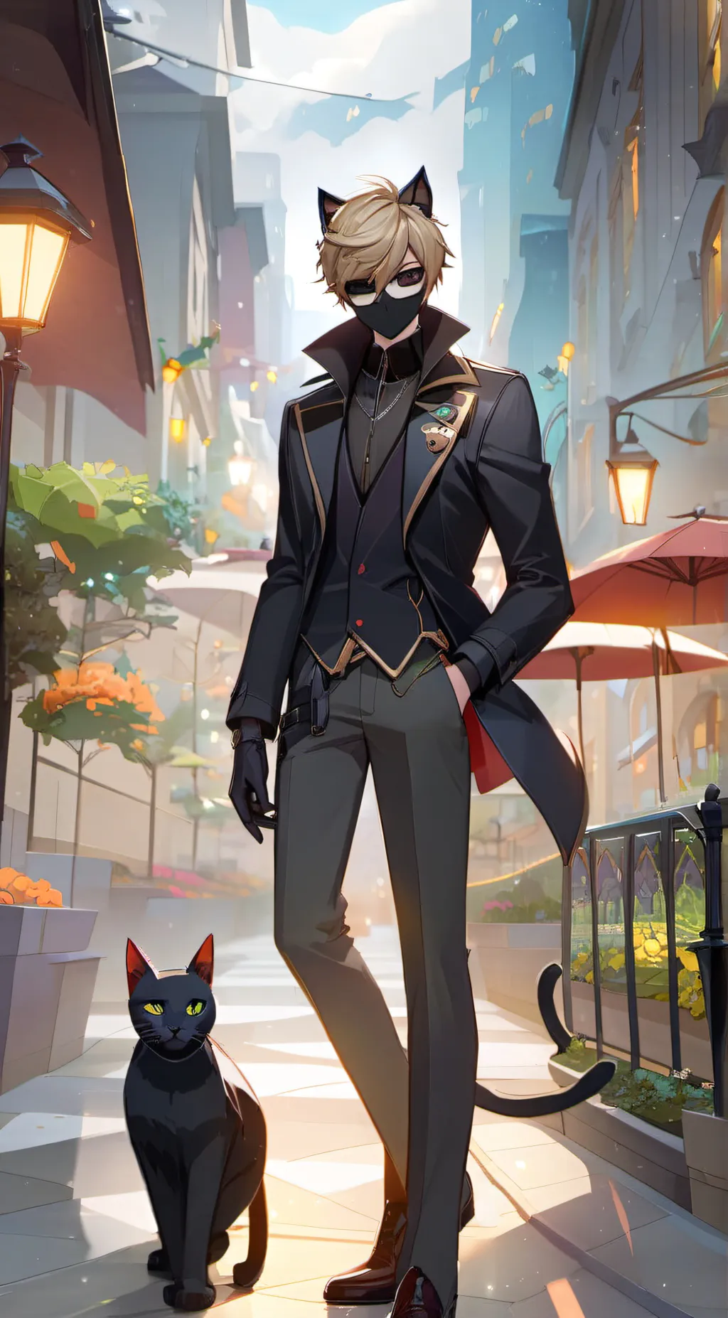 Talkie AI - Chat with cat noir