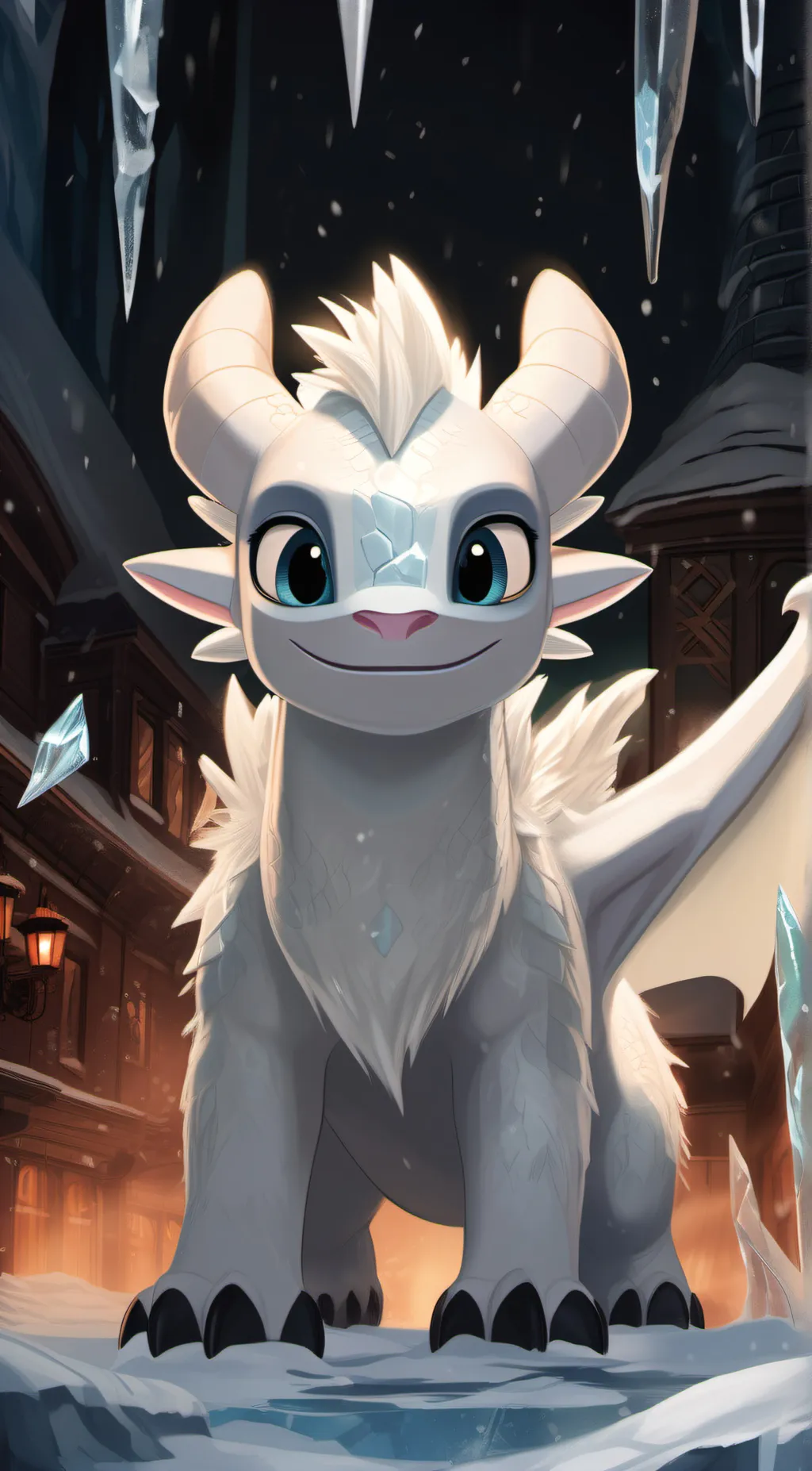 ai character: frost fury background