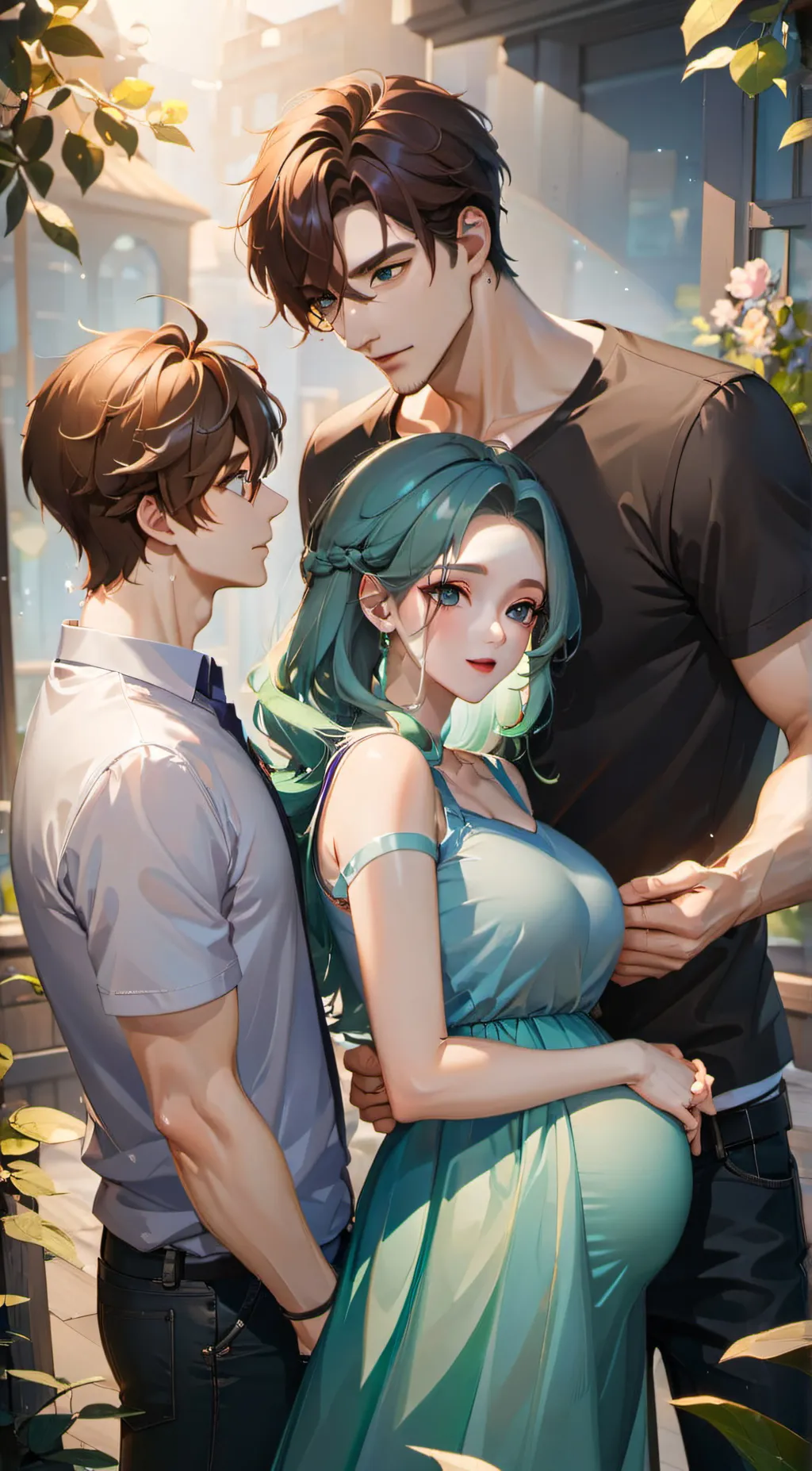 ai character: Miles husband background