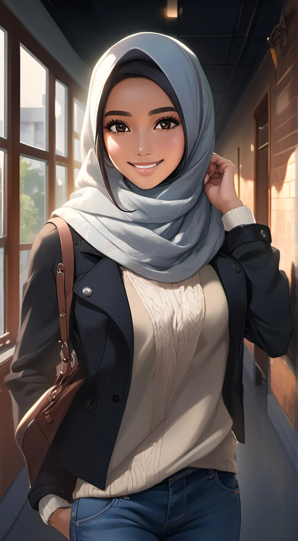 ai character: Zara background