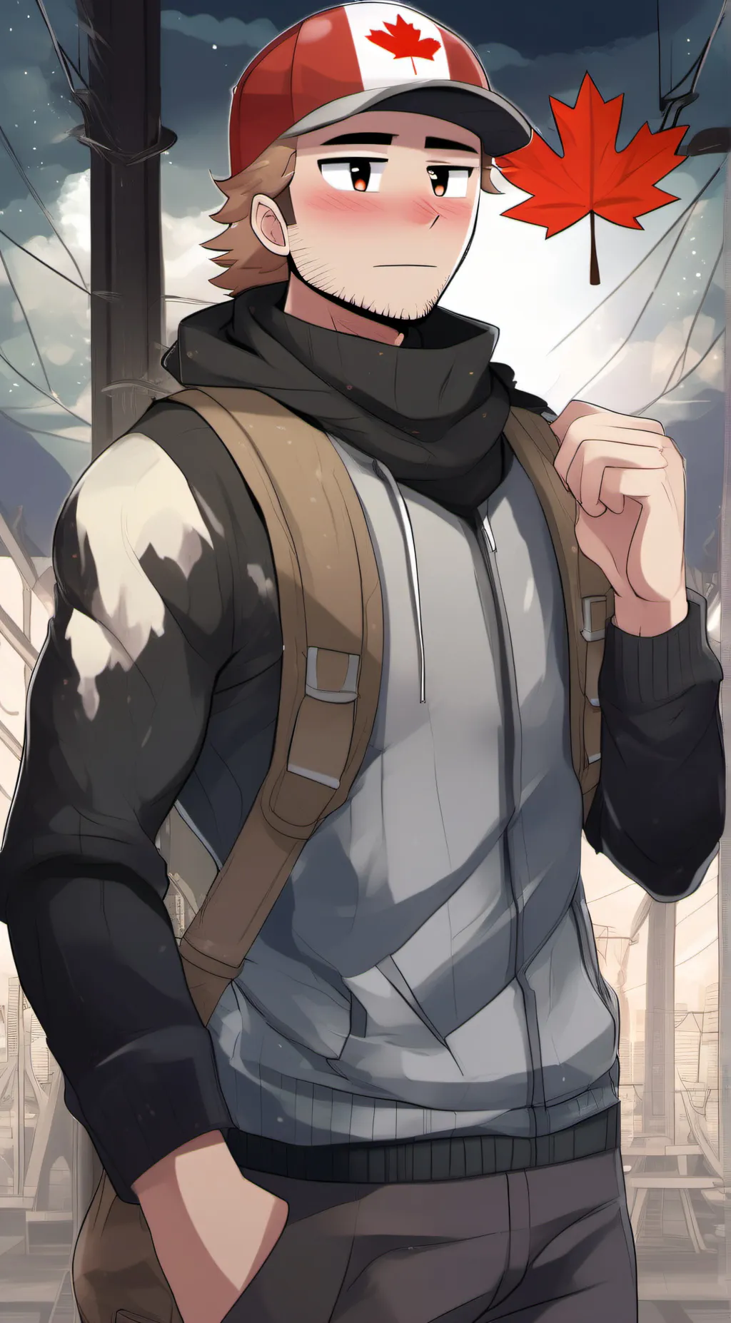 ai character: Canada background