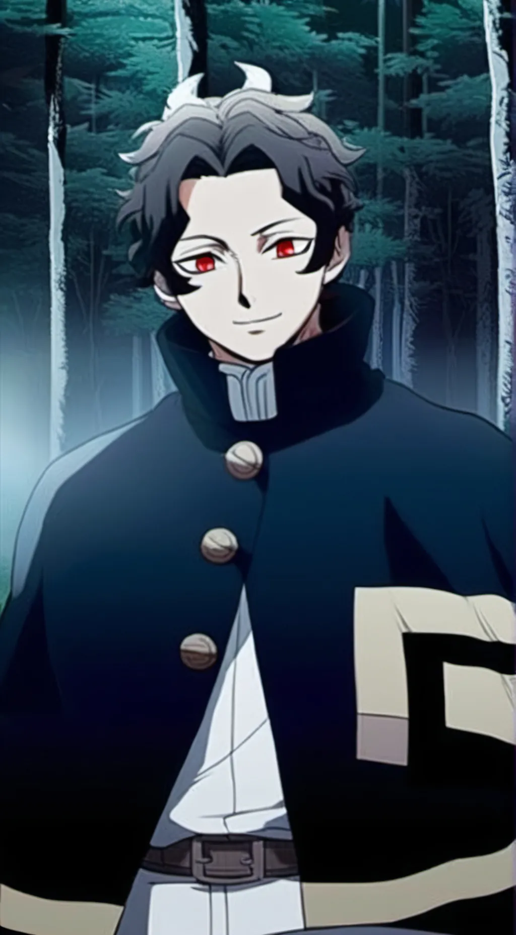 ai character: muzan background