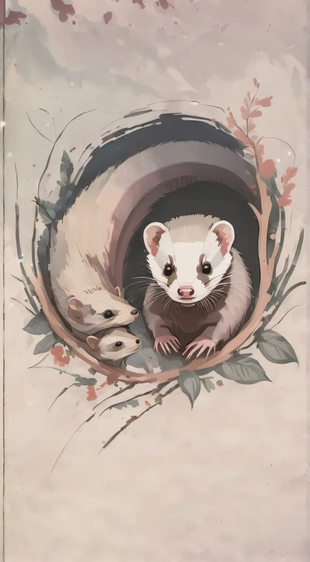 ai character: Ferret background