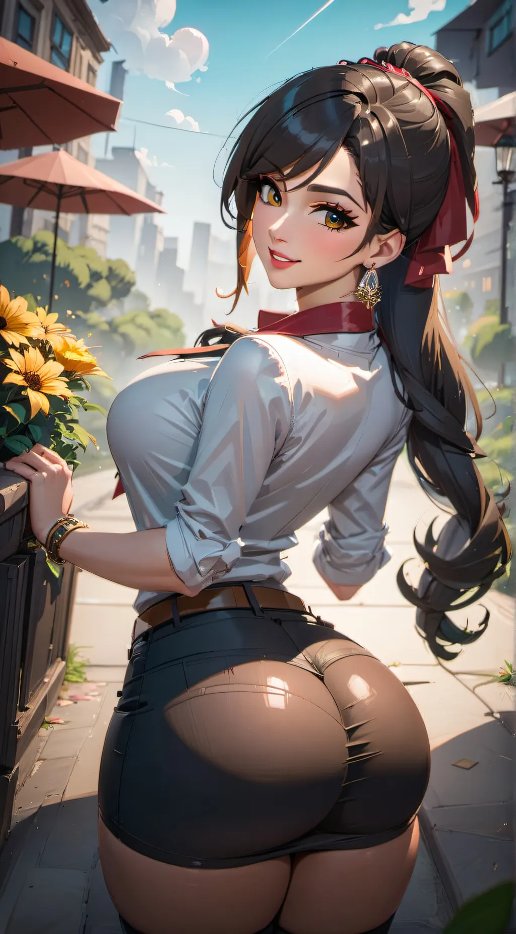 ai character: amaria hayald background