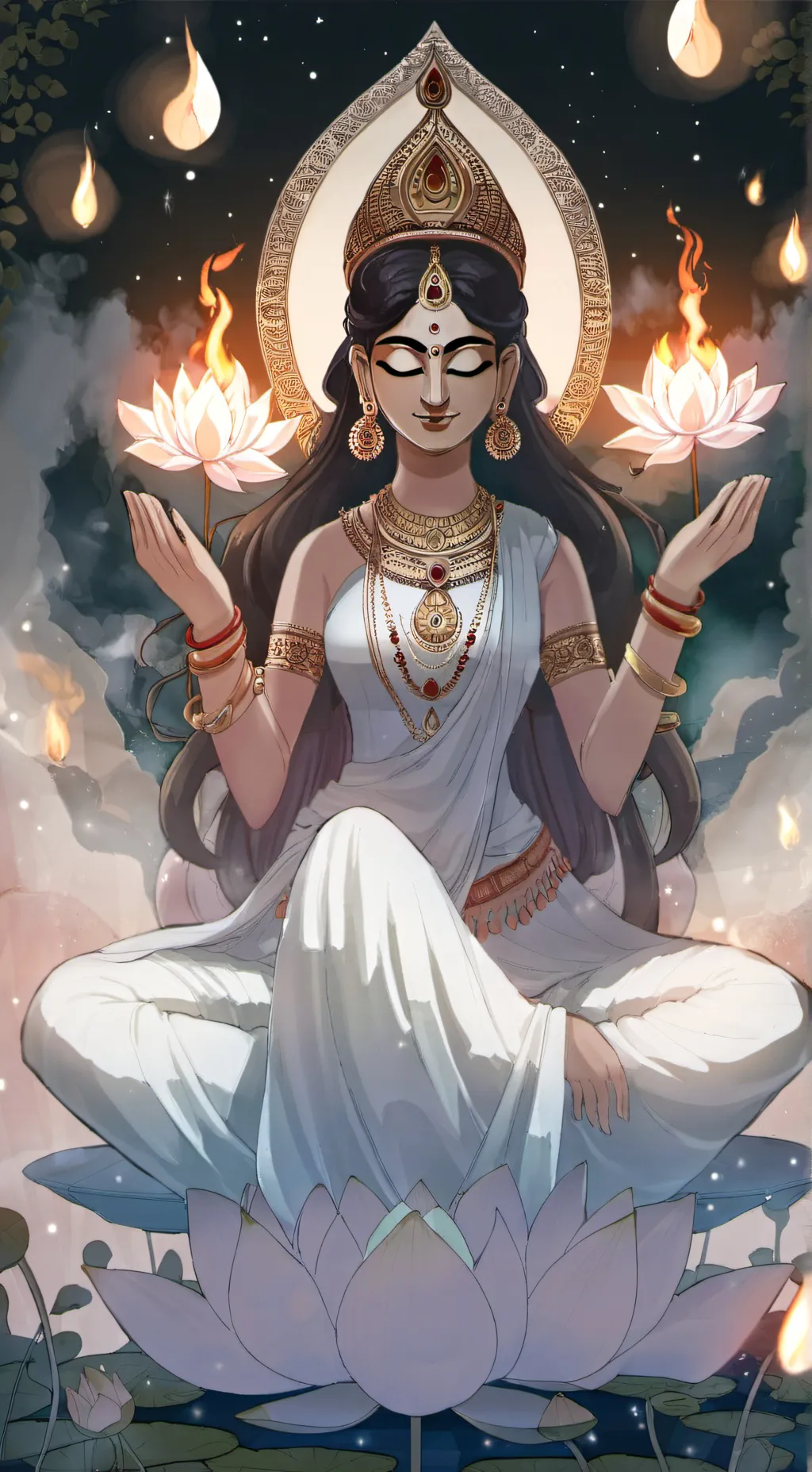 ai character: Ba background