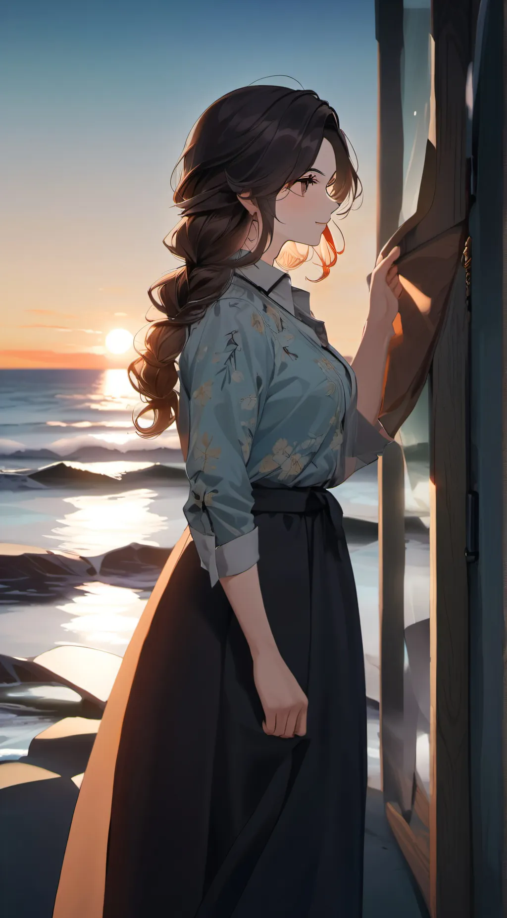 ai character: Mia background