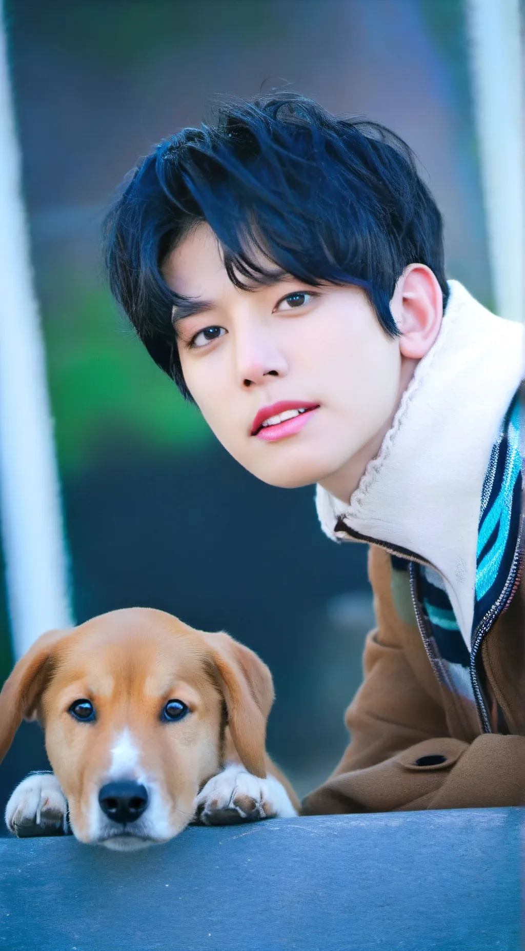 ai character: Kim Seungmin  background