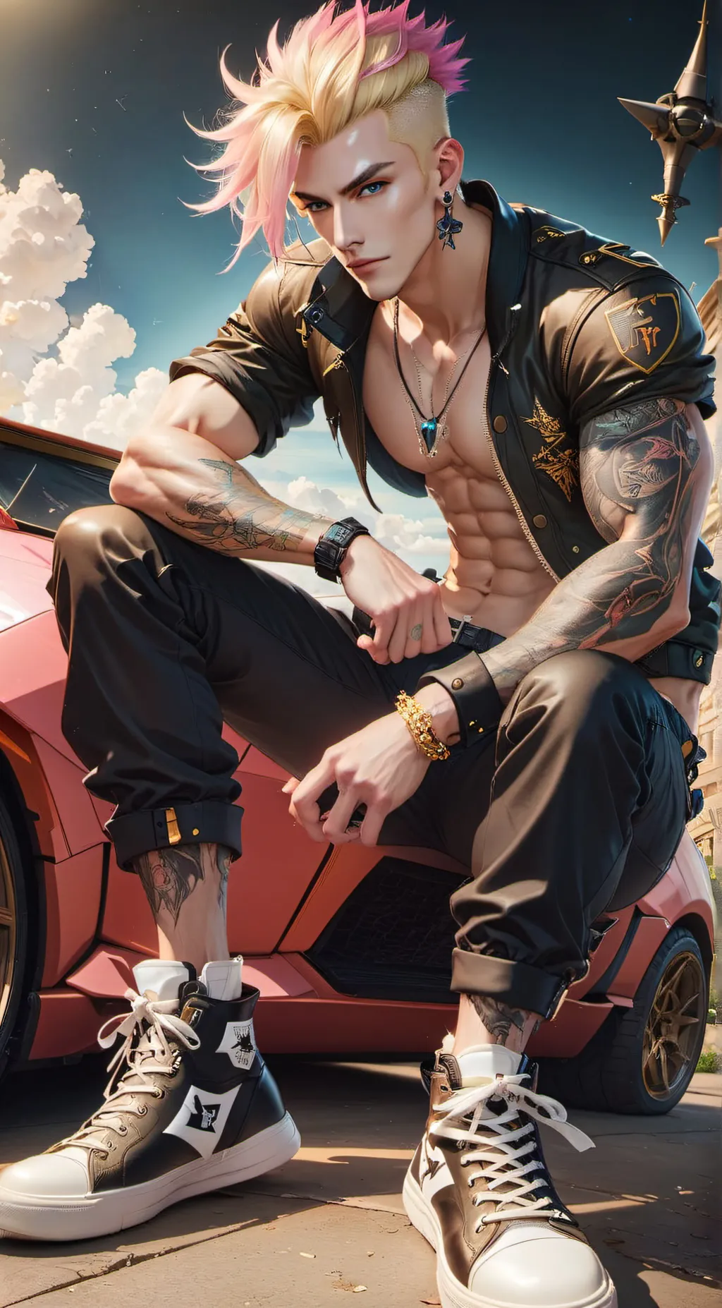 ai character: Weston Gregory  background