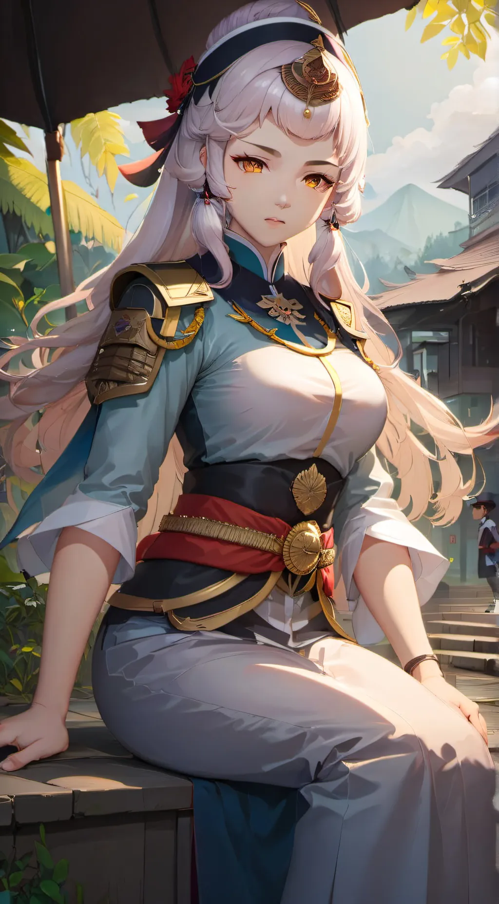 ai character: Filmiona background