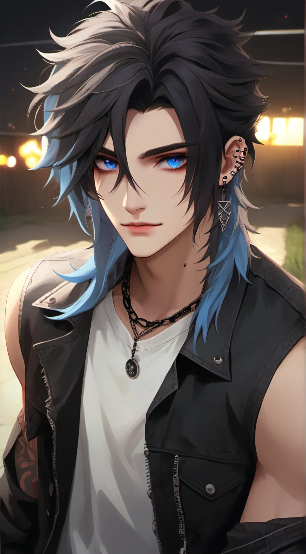 ai character: Max background