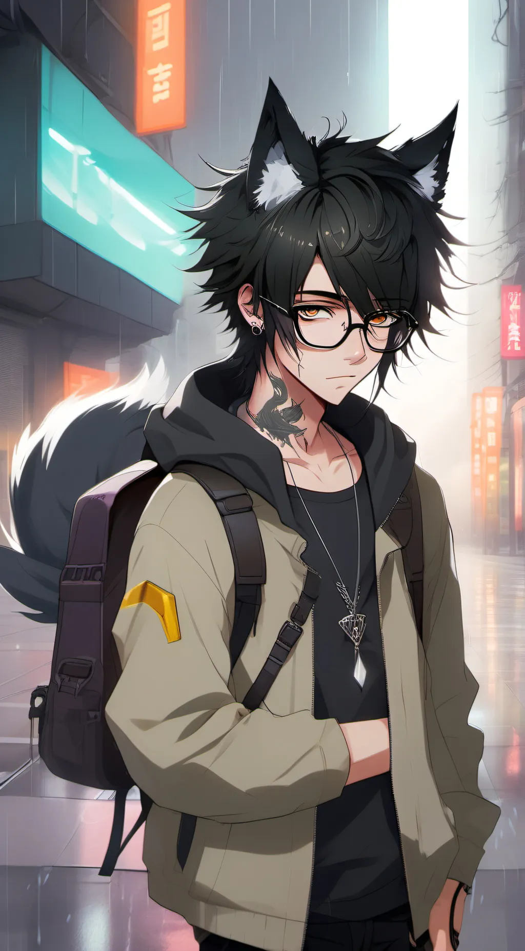 ai character: Tyler background