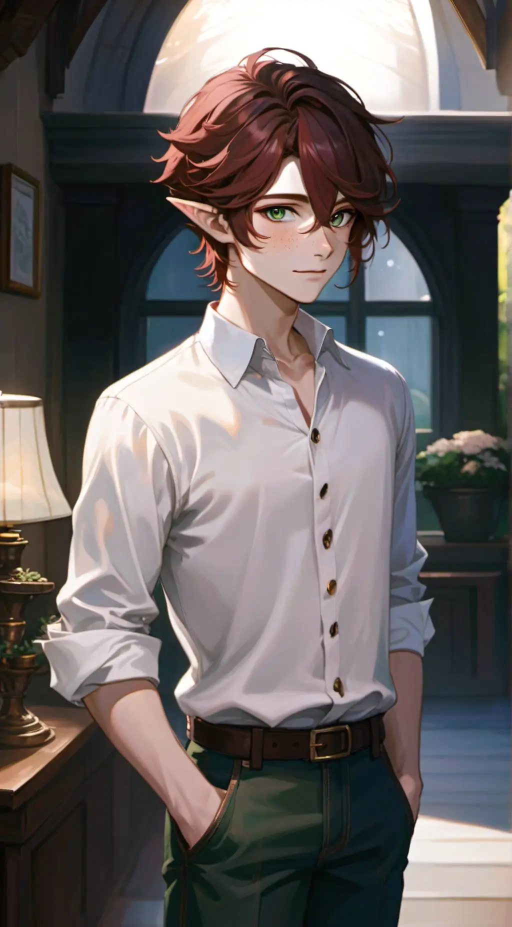 ai character: Ezra background