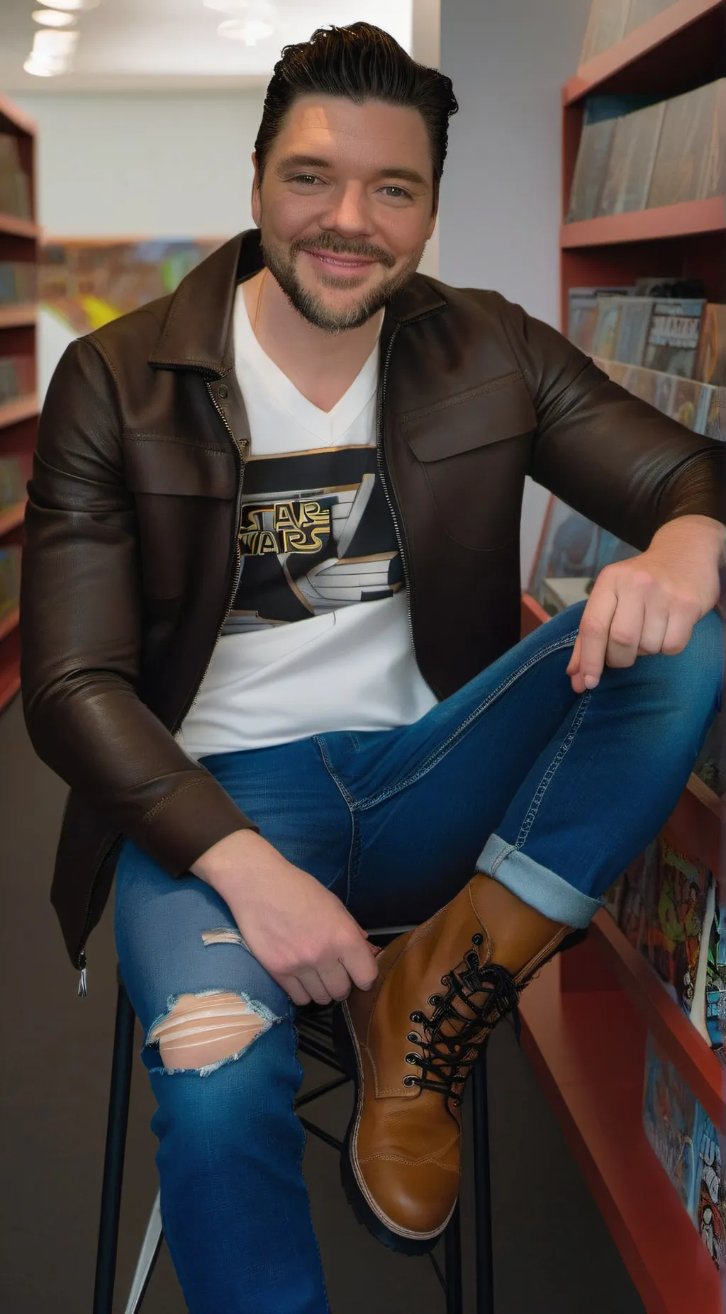 ai character: Richard McAvoy  background