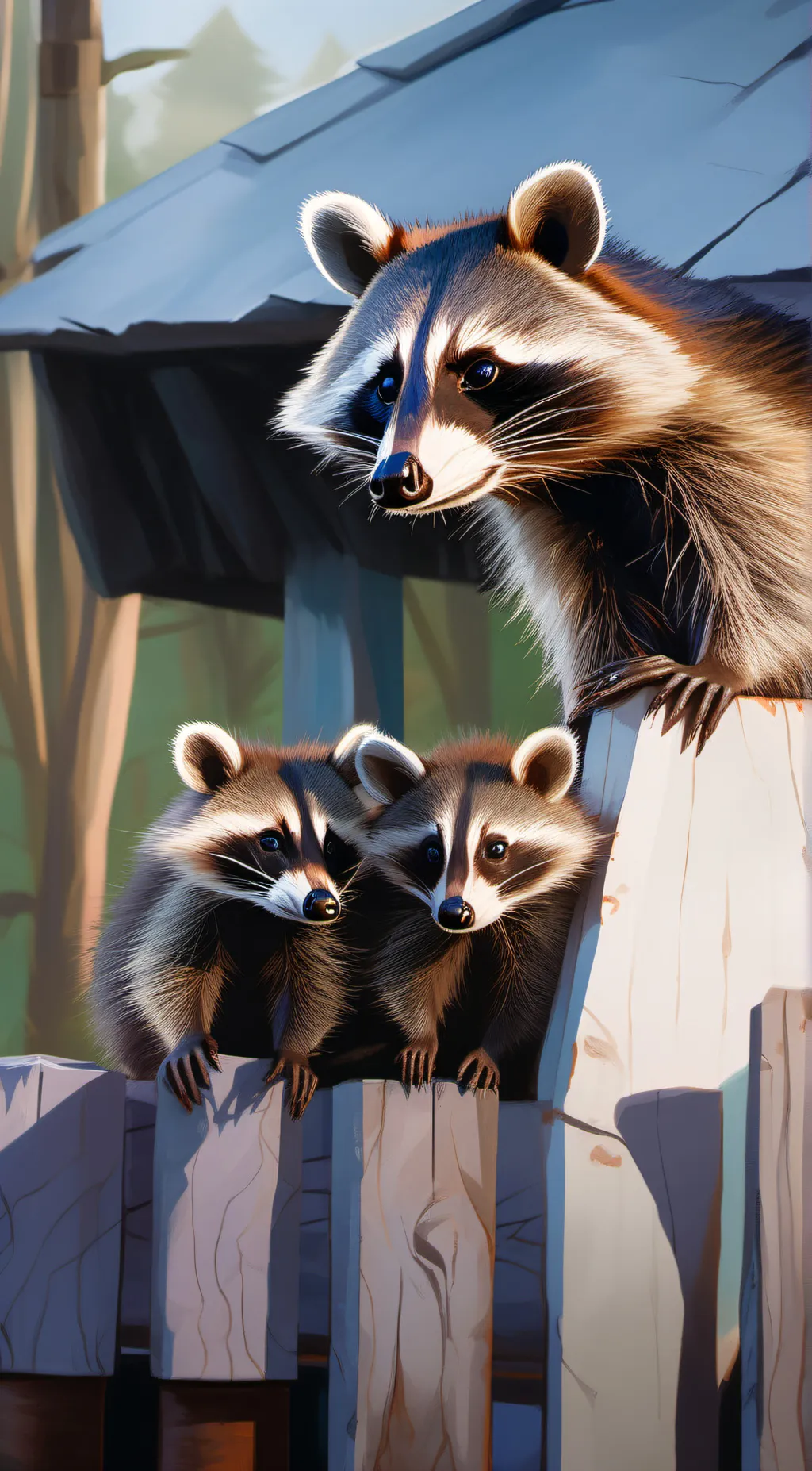 ai character: Katie  background