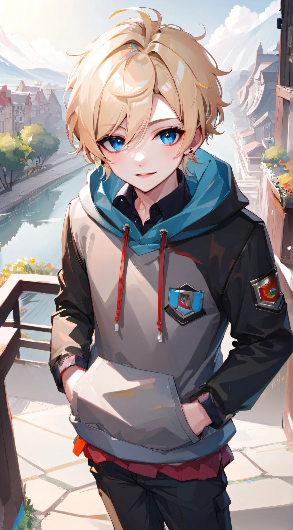 ai character: Nick background