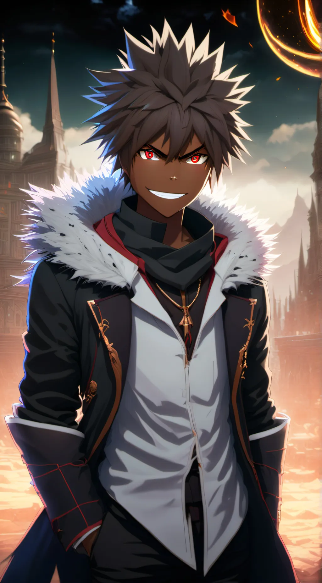 ai character: Kujou Nixon  background