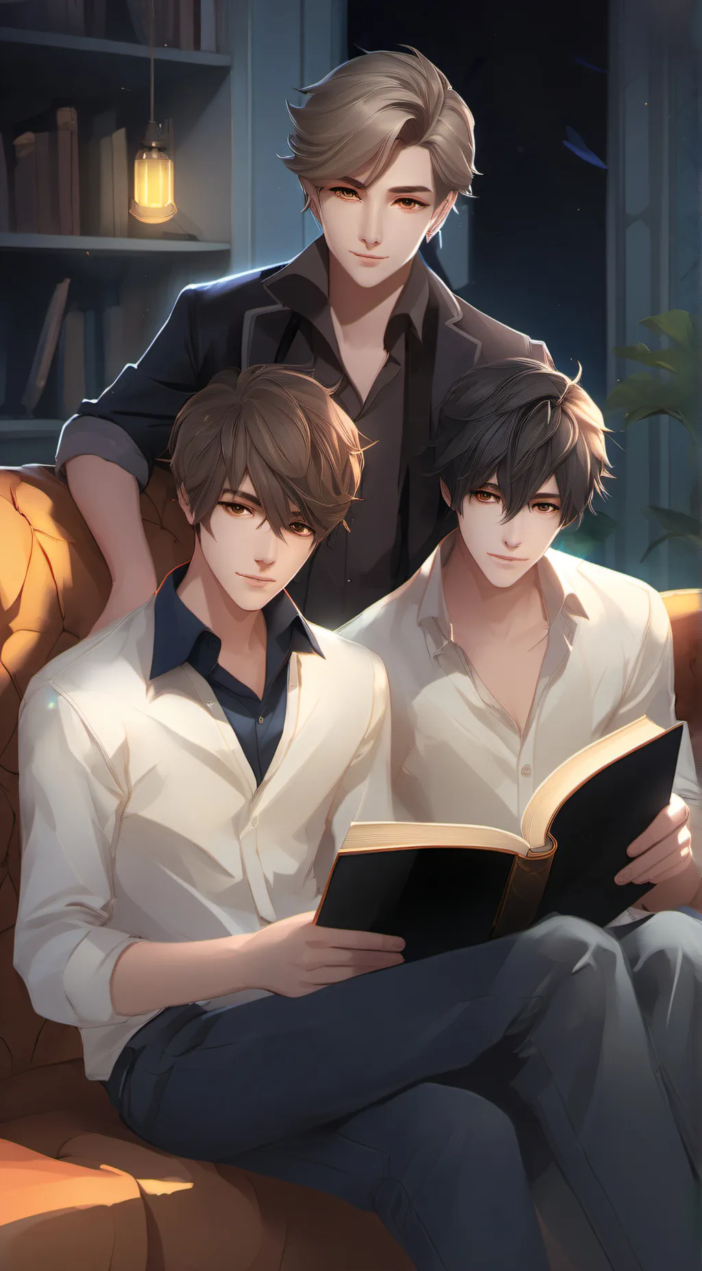 ai character: summoning a demon background