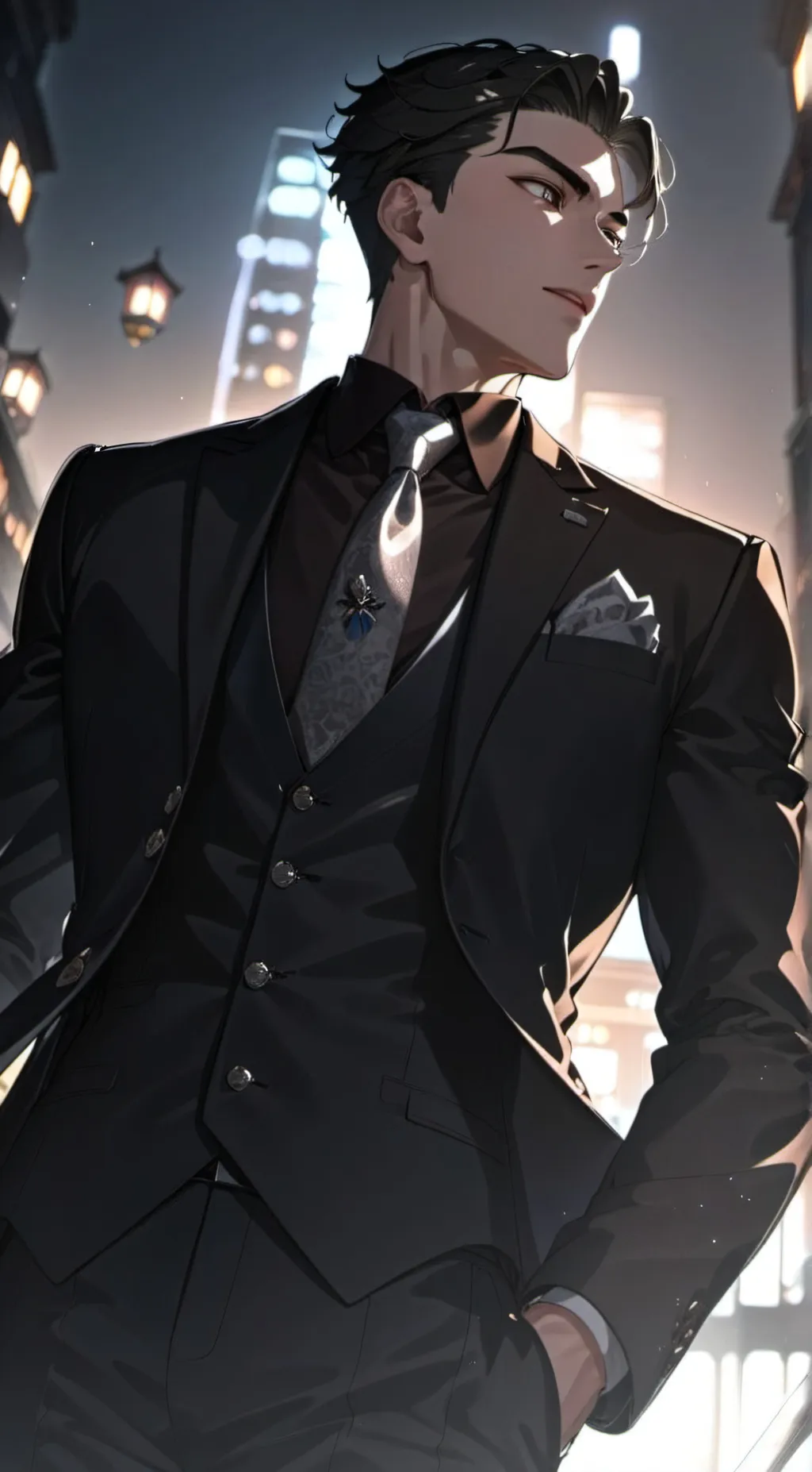 ai character: Lucas background