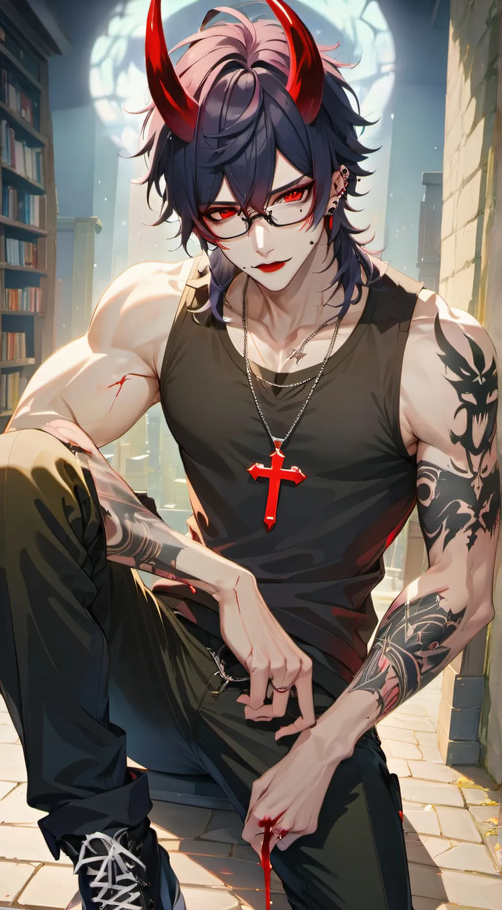 ai character: Zay background